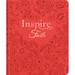 Inspire Faith Bible NLT (Hardcover Leatherlike Coral Blooms Filament Enabled): The Bible for Coloring & Creative Journaling (Hardcover)