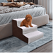 Sturdy Framed Doggy Steps for Dogs and Cats Used as Dog Ladder for Tall Couch Bed Chair or Car