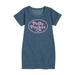 Polly Pocket - Polly Pocket Pink Logo - Toddler And Youth Girls Fleece Dress