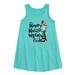 Dr. Seuss - Happy Halloween Skeleton Cat - Toddler and Youth Girls A-line Dress