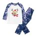 TAIAOJING Matching Christmas Pajamas for Family Kids Kids Family Matching Pajamas Cute Deer Print Pjs Plaid Long Sleeve Family Matching Casusal Pajamas Sleepwear