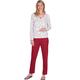 Schlafanzug TRIGEMA "TRIGEMA Bequemer mit Druck-Motiv" Gr. XL, weiß Damen Homewear-Sets Pyjamas