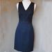 J. Crew Dresses | J. Crew Seamed Stretch Cotton Navy Dress | Color: Blue | Size: 4