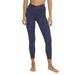 Nike Pants & Jumpsuits | New Womens Nike Yoga Tight-Fit High-Rise 7/8 Length Leggings Size M Msrp $70 | Color: Blue/Gray | Size: M