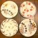 Anthropologie Dining | *Host Pick Set Of 4 Anthropologie Salad Dessert Plates - Golden Victorian Floral | Color: Pink/White | Size: Os