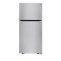 LG 30" Top Freezer 20.2 cu. Refrigerator, Stainless Steel in Gray | 65.62 H x 29.75 W x 33.37 D in | Wayfair LTCS20020S