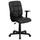 Flash Furniture - Clayton Modern Vinyl Swivel Office Chair with Arms - Black