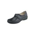 Klettschuh NATURAL FEET "Kletter Orb" Gr. 38, schwarz (schwarz, schwarz) Damen Schuhe Klettschuh Slipper Schnallenschuhe