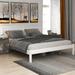 Modern Queen Platform Bed Frame with Headboard and Wood Slat Support Suitable for Bedroom Furniture No Box Spring Needed