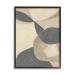 Stupell Industries Modern Beige Boho Abstract Overlapping Shapes Framed Wall Art 11 x 14 Design by Kippi Leonard