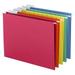 Smead Colored Hanging File Folder with Tab 1/5-Cut Adjustable Tab Letter Size Assorted Primary Colors 25 Per Box (64059)