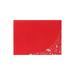 LUX A7 Invitation Envelopes 5-1/4 x 7-1/4 250/Pack Holiday Leaves on Ruby Red (LUX488018G250)