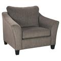 Signature Design by Ashley Nemoli Oversized Accent Chair in Slate