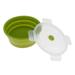 Portable Camping Bowl With Lid And 600ml Green