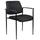 Boss Office Products Black Contemporary Ergonomic Upholstered Task Chair | B9503-BK