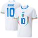 Youth Puma Lorenzo Insigne White Italy National Team 2022/23 Away Replica Player Jersey