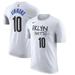 Men's Nike Ben Simmons White Brooklyn Nets 2022/23 City Edition Name & Number T-Shirt