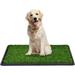 UWR-Nite 30x20inch Dog Puppy Pet Potty Pad with Artificial Grass Home Bathroom Dogs Training Toilet Pad Grass Surface Portable Dog Mat Turf Patch Bathroom Indoor Outdoor