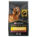 Purina Pro Plan High Protein Dry Dog Food for Senior Dogs Sensitive Skin & Stomach Salmon & Rice 24 lb Bag