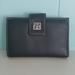 Giani Bernini Bags | Giani Bernini Framed Indexer Leather Wallet | Color: Black/Silver | Size: 5.25 X 3.5"