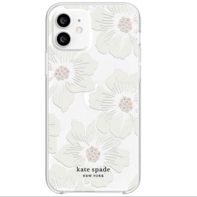Kate Spade Cell Phones & Accessories | Kate Spade Iphone 11 Phone Case Hollyhock Floral Clear | Color: Pink/White | Size: Iphone 11