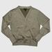 J. Crew Sweaters | J Crew Lurex Metallic Wrap Sweater Gold Green Size M | Color: Gold/Green | Size: M