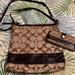 Coach Bags | Coach Crossbody And Wallet | Color: Brown/Tan | Size: Os