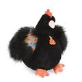 Histoire d'Ours HO3163 Soft Toy Chicken 20 cm Black