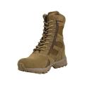 Rothco Forced Entry 8in Deployment Boots w/Side Zipper AR670-1 Coyote Brown 12 US Wide 5763-AR670-1CoyoteBrown-12-W