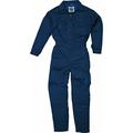 Panoply Mach2 Boilersuit Overalls Coverall With Knee Pad Pockets (XLarge - 43"-46" Chest - 31" Leg, Navy with Royal Blue trim)