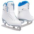 Jackson Ultima SoftSkate Womens/Girls Figure Ice Skates Color: White/Blue Size: 7 Women's