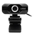 SAVIO Webcam mit Mikrofon - PC Kamera mit Mikrofon - USB Webcam Full HD - Webcam 1080p Kompatibel mit Windows 7, 8, 10, macOS und Linux - Kamera PC mit 120°-Objektiv