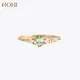 ROXI – bagues en diamant vert brillant pour femmes et filles bijoux fins en argent Sterling 925