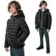 4F JUNIOR Jungen Boy's Jacket JKUMP001 Daunenjacke, DEEP Black, 152