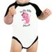 Pretty Little Ghoul Baby Halloween Baseball Bodysuit Baby Raglan Tee