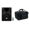 Rockville RPG8BT 8 Bluetooth Powered 400w DJ PA Speaker+Carry Bag