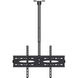 Ceiling TV Mount For 32 37 40 42 43 50 55 60 65 72 Inch Flat Panel Televisions Articulating Hanging Swivel TV Pole Bracket Adjustable Height 110 Pound Capacity
