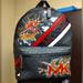 Michael Kors Bags | Authentic Michael Kors Cooper Men's Lava Breaking Colorways Custom Backpack | Color: Black/Red | Size: Os