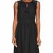 Kate Spade Dresses | Kate Spade New York Ramblingroses Ruffle Fit&Flare In Black Size 4 #Pm201 | Color: Black | Size: 4