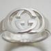 Gucci Jewelry | Gorgeous Sterling Silver 925 Gucci Ring Size 6 To 7 | Color: Silver | Size: Medium