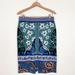 Anthropologie Skirts | Anthropologie Moth Floral Garden Pencil Skirt M | Color: Blue/Green | Size: M