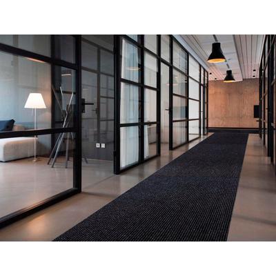 Läufer "MAGNUM, Made in Belgium", grau (anthrazit), B:100cm H:10,5mm L:1650cm, Polypropylen (PP), PRIMAFLOR-IDEEN IN TEXTIL, Teppiche, Schmutzfangläufer, Schmutzfangläufer, Schmutzfangteppich, Schmutzmatte, rutschhemmend Image