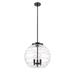 Innovations Lighting Bruno Marashlian Deco Swirl 16 Inch Large Pendant - 221-3S-WPC-G1213-16-LED