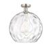 Innovations Lighting Bruno Marashlian Athens Water Glass 13 Inch 1 Light Semi Flush Mount - 616-1F-SN-G1215-14