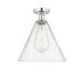 Innovations Lighting Bruno Marashlian Berkshire 12 Inch 1 Light Semi Flush Mount - 616-1F-PC-GBC-122