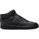 Sneaker NIKE SPORTSWEAR "COURT VISION MID NEXT NATURE" Gr. 42,5, schwarz (black, black, black) Schuhe Sneaker