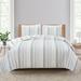 Market & Place Sofia Modern Striped Reversible Quilt Set