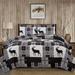 Market & Place Everest Lodge Patchwork Reversible Quilt Set