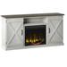 Modern Farmhouse TV Stand for TVs up to 70" with Electric Fireplace