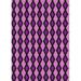 Ahgly Company Indoor Rectangle Patterned Plum Purple Novelty Area Rugs 8 x 10